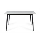 Стол обеденный SIGNAL RION белый/черный 160/90